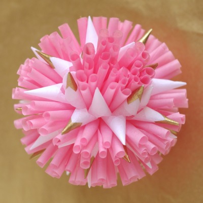 Pompon rosa